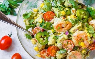 سلطة الجمبري shrimp salad